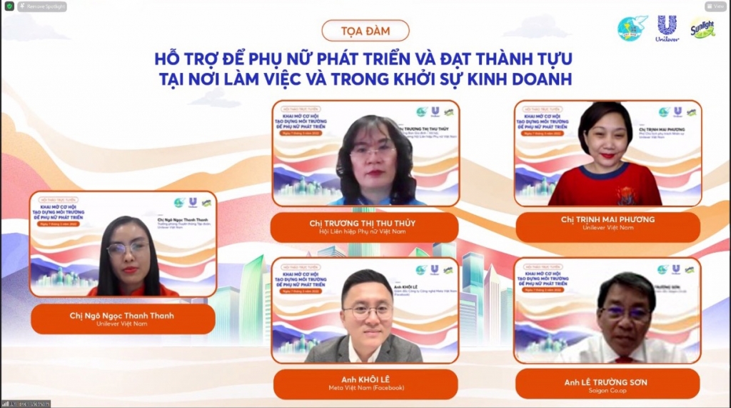 Chủ tịch Unilever Việt Nam: Tạo cơ hội nghề nghiệp cho nữ giới tự tin phát triển Chủ tịch Unilever Việt Nam: Tạo cơ hội nghề nghiệp cho nữ giới tự tin phát triển