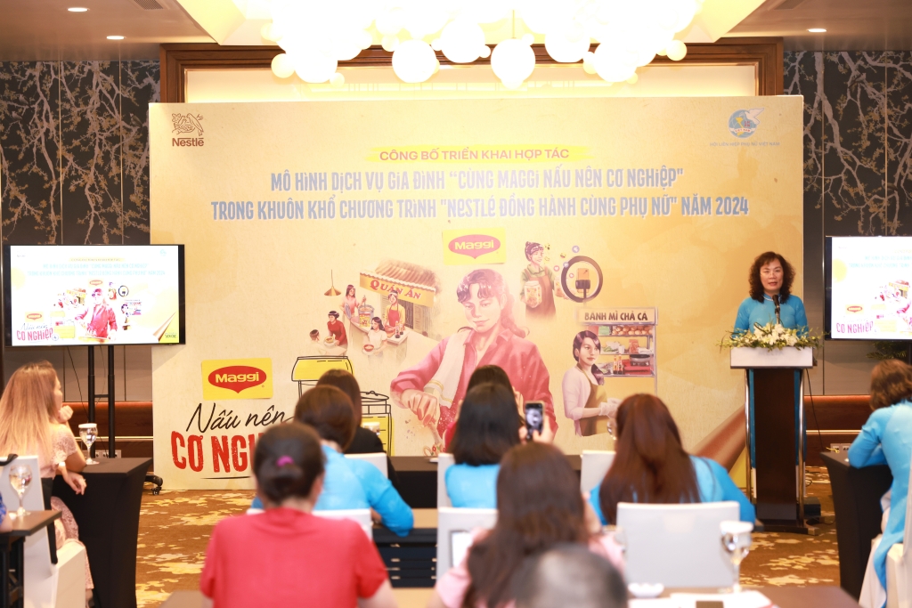 Mô hình dịch vụ gia đình “Cùng MAGGI nấu nên cơ nghiệp” đồng hành cùng phụ nữ khởi nghiệp thành công Mô hình dịch vụ gia đình “Cùng MAGGI nấu nên cơ nghiệp” đồng hành cùng phụ nữ khởi nghiệp thành công