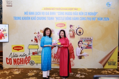 Mô hình dịch vụ gia đình “Cùng MAGGI nấu nên cơ nghiệp” đồng hành cùng phụ nữ khởi nghiệp thành công