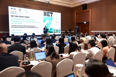 Doanh nghiệp đẩy mạnh chuyển đổi xanh để đón dòng tài chính xanh và hướng đến mục tiêu phát thải ròng Net-zero