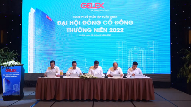 ĐHCĐ 2022 Gelex thông qua mục tiêu tăng trưởng lợi nhuận 27% năm 2022