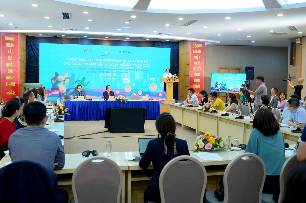 Phát động Chương trình Công bố Doanh nghiệp bền vững tại Việt Nam năm 2022 Phát động Chương trình Công bố Doanh nghiệp bền vững tại Việt Nam năm 2022