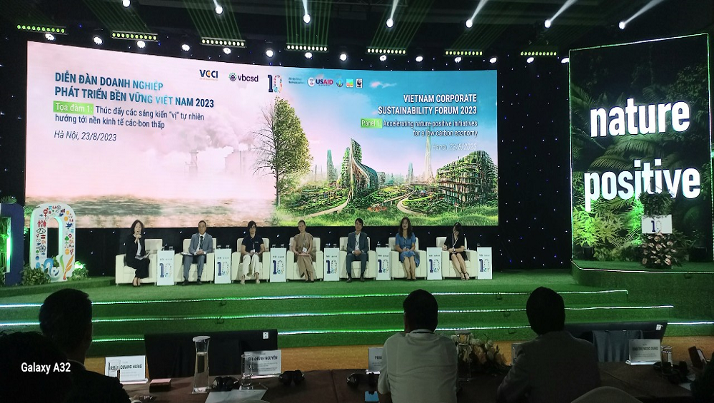 Khai mạc phiên chuyên đề VCSF 2023: Doanh nghiệp hiến kế hiện thực hoá mục tiêu phát triển bền vững Khai mạc phiên chuyên đề VCSF 2023: Doanh nghiệp hiến kế hiện thực hoá mục tiêu phát triển bền vững