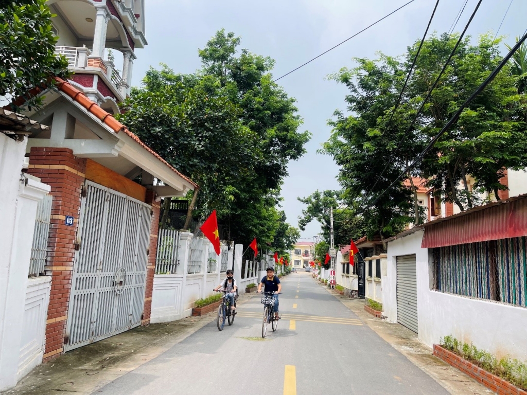 Khánh thành Khu thiết chế văn hóa, thể thao Làng văn hóa kiểu mẫu đầu tiên của Vĩnh Phúc Khánh thành Khu thiết chế văn hóa, thể thao Làng văn hóa kiểu mẫu đầu tiên của Vĩnh Phúc