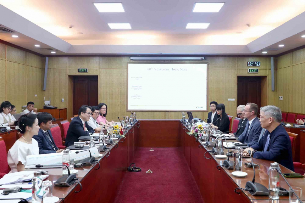 Doanh nghiệp Việt Nam và Hoa Kỳ tìm cơ hội hợp tác trong lĩnh vực giấy in tiền Doanh nghiệp Việt Nam và Hoa Kỳ tìm cơ hội hợp tác trong lĩnh vực giấy in tiền