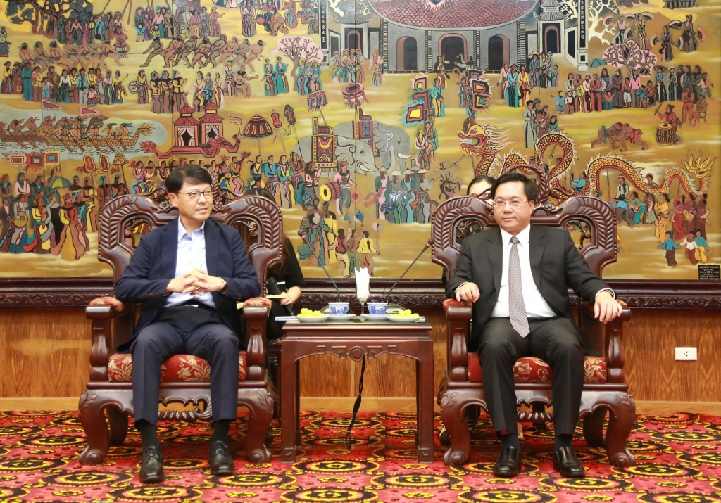 Vĩnh Phúc đẩy mạnh thu hút các doanh nghiệp và nhà đầu tư Hàn Quốc Vĩnh Phúc đẩy mạnh thu hút các doanh nghiệp và nhà đầu tư Hàn Quốc