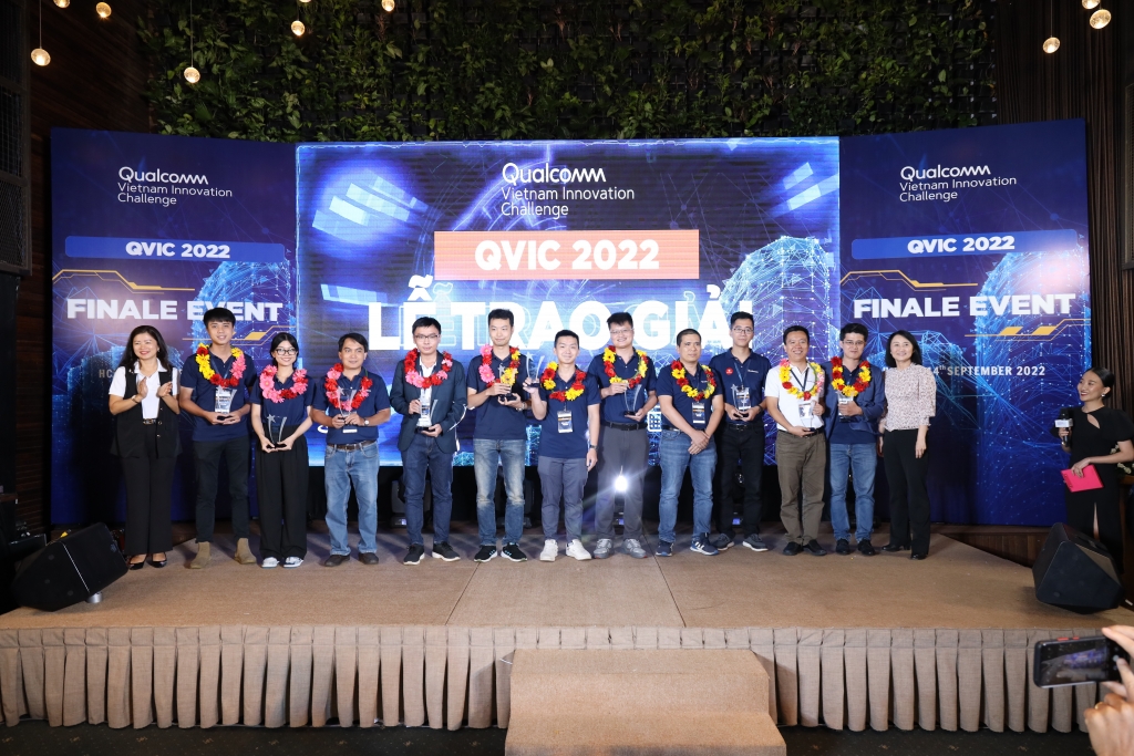 Qualcomm công bố các start up chiến thắng tại Vòng Chung kết cuộc thi đổi mới sáng tạo 2022