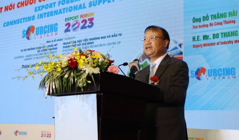 Chính thức khai mạc chuỗi sự kiện Kết nối chuỗi cung ứng hàng hóa quốc tế 2023 Chính thức khai mạc chuỗi sự kiện Kết nối chuỗi cung ứng hàng hóa quốc tế 2023