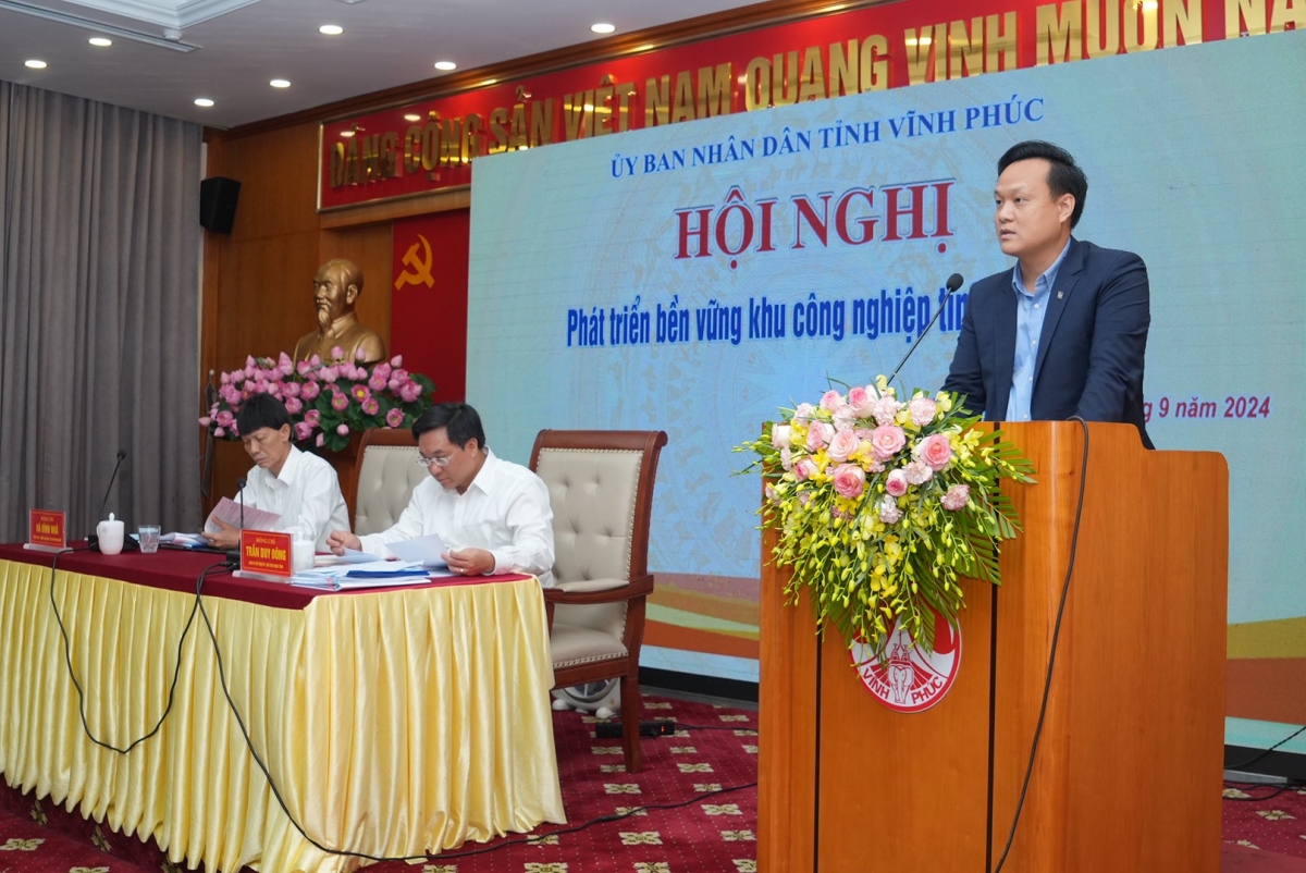 Vĩnh Phúc đẩy mạnh phát triển khu công nghiệp bền vững Vĩnh Phúc đẩy mạnh phát triển khu công nghiệp bền vững