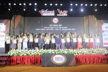 Công bố Bảng xếp hạng PROFIT500 và Top 10 Công ty uy tín ngành Thực phẩm - Đồ uống - Bán lẻ năm 2023