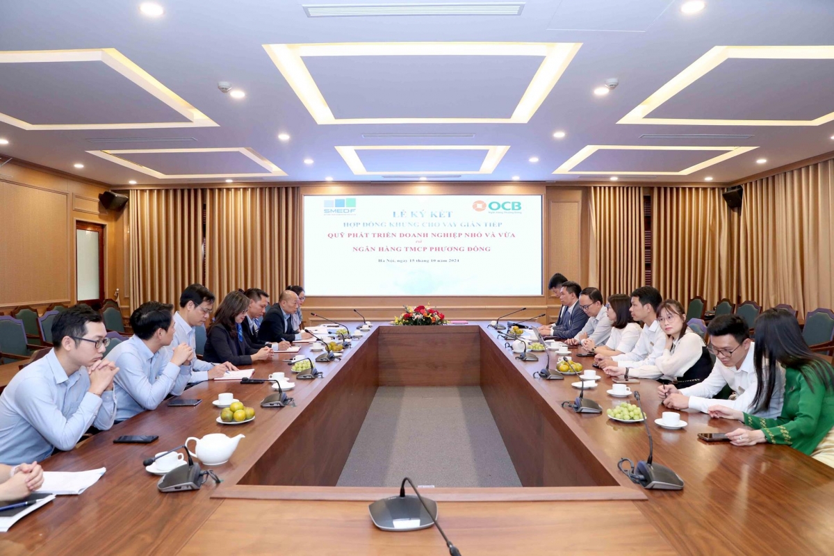 Quỹ Phát triển Doanh nghiệp nhỏ và vừa hợp tác với Ngân hàng TMCP Phương Đông triển khai cho vay gián tiếp đối với DNNVV Quỹ Phát triển Doanh nghiệp nhỏ và vừa hợp tác với Ngân hàng TMCP Phương Đông triển khai cho vay gián tiếp đối với DNNVV
