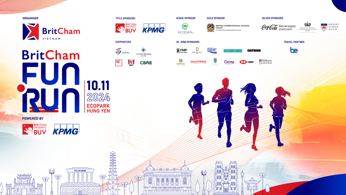 Giải chạy bộ BritCham Fun Run 2024 tiếp tục phát huy tinh thần thiện nguyện và hướng tới cộng đồng Giải chạy bộ BritCham Fun Run 2024 tiếp tục phát huy tinh thần thiện nguyện và hướng tới cộng đồng