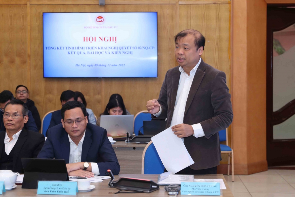 Rà soát tổng kết thực hiện Nghị quyết số 02/NQ-CP cải thiện môi trường kinh doanh