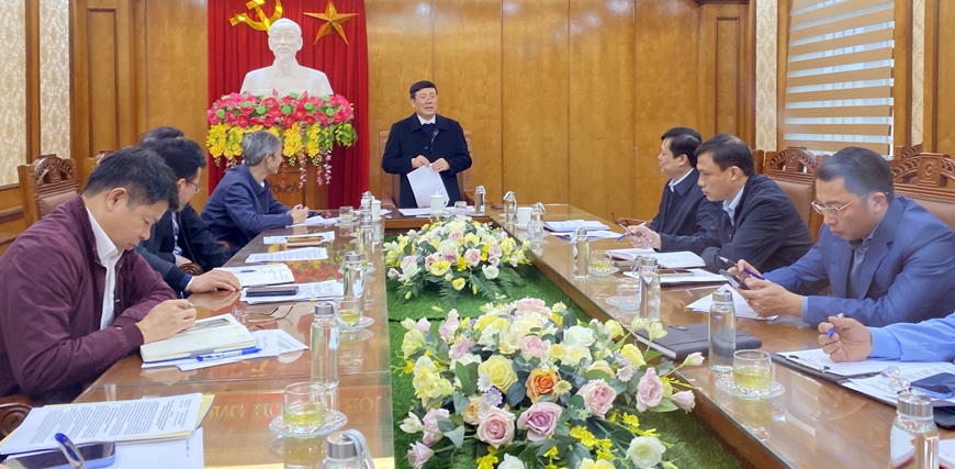 Vĩnh Phúc quyết liệt gỡ khó đảm bảo tiến độ khởi công khu công nghiệp Sông Lô 1 Vĩnh Phúc quyết liệt gỡ khó đảm bảo tiến độ khởi công khu công nghiệp Sông Lô 1
