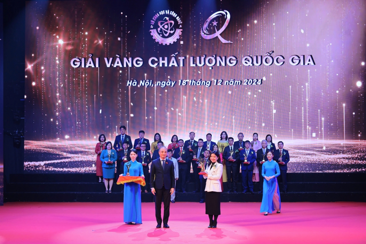 Nestlé Việt Nam vinh dự đón nhận “Giải vàng chất lượng quốc gia” lần thứ 2