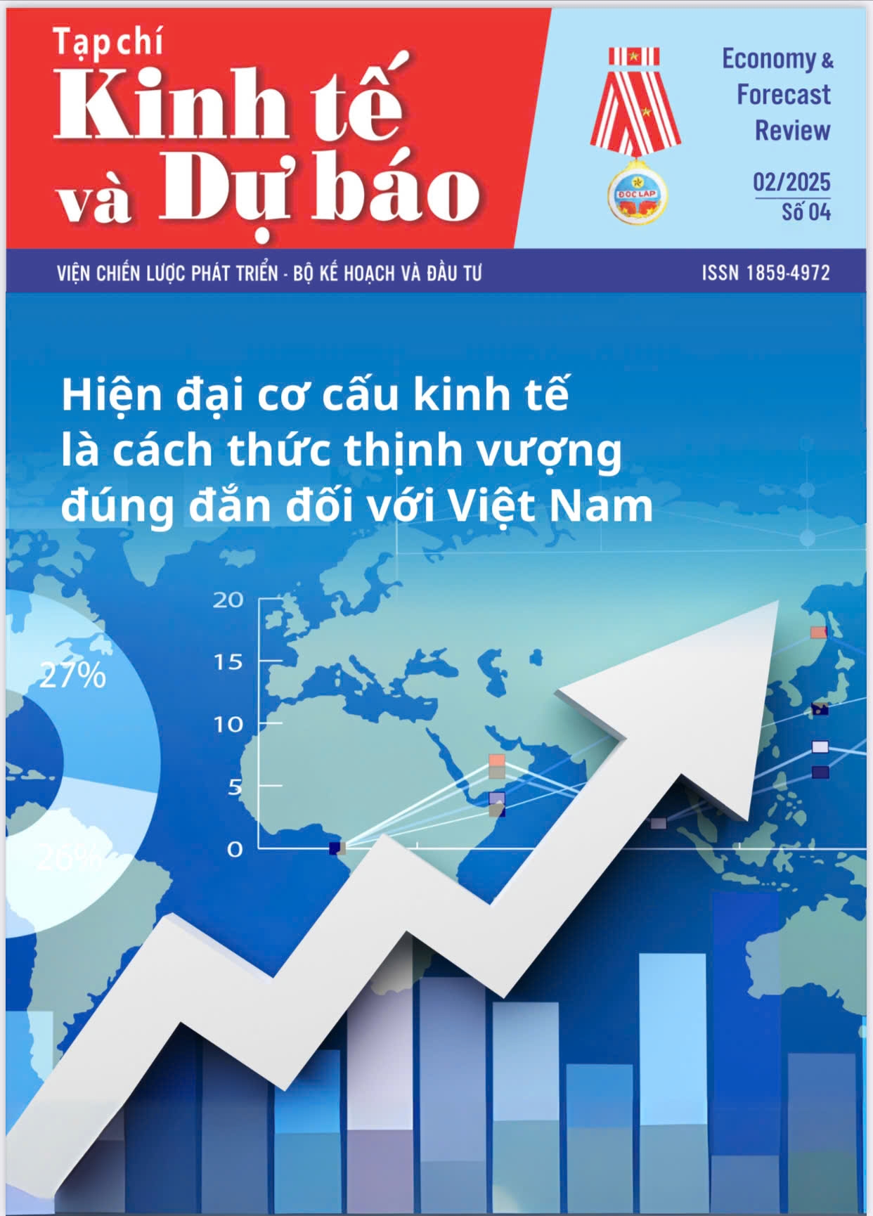 Giới thiệu Tạp chí Kinh tế và Dự báo số 4 tháng 2(898)