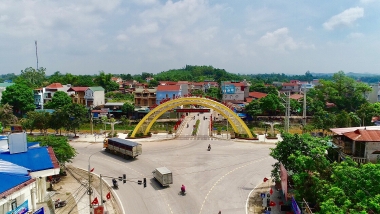 Huyện Phú Bình, tỉnh Thái Nguyên đạt chuẩn nông thôn mới