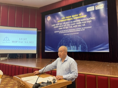 Luật Hợp tác xã đã tạo hành lang pháp lý quan trọng phát triển các hợp tác xã