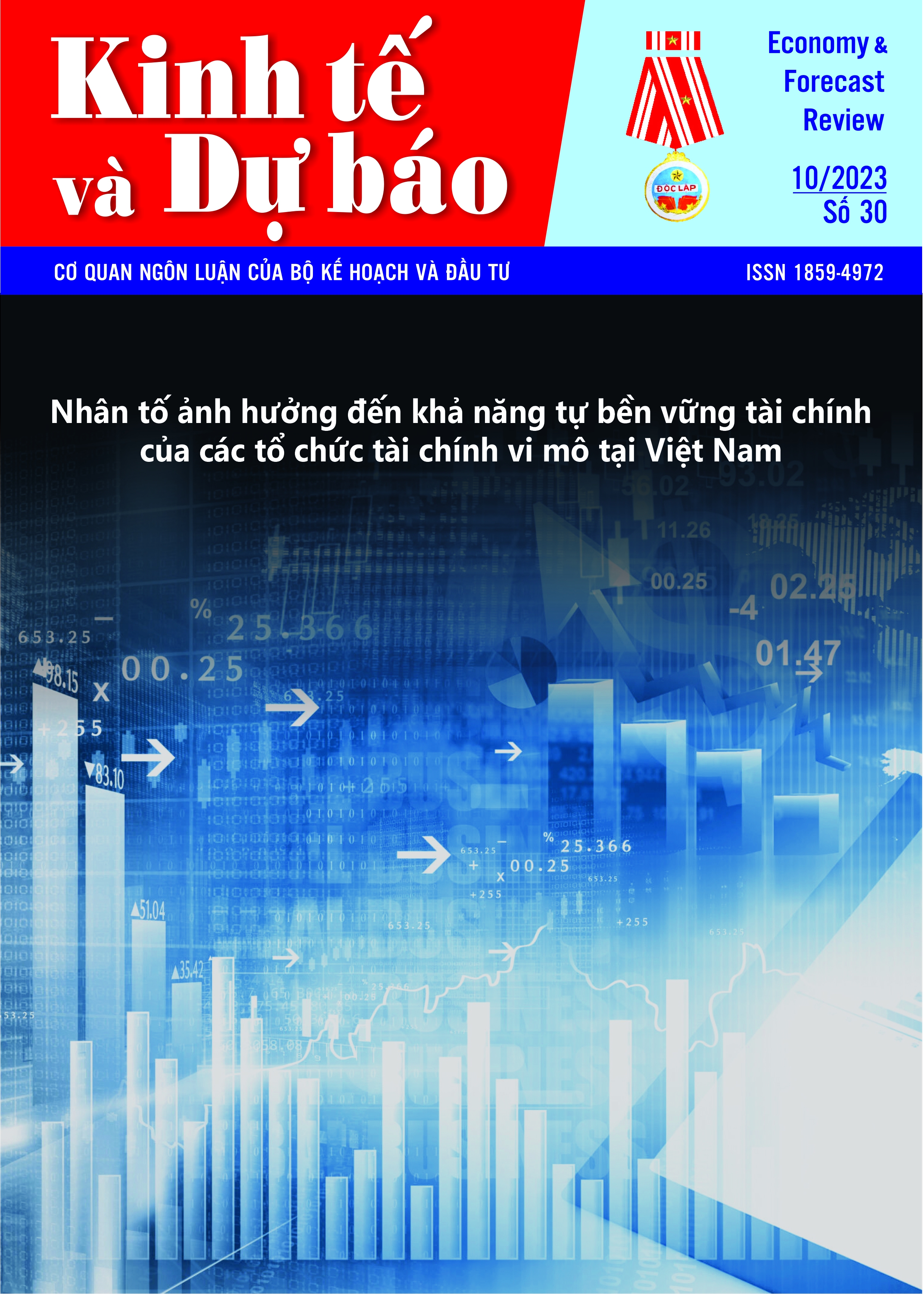 Giới thiệu Tạp chí Kinh tế và Dự báo số 30 (857)