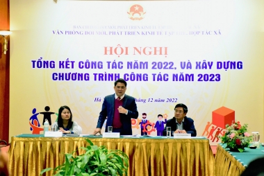 Năm 2022 đánh dấu nhiều mốc quan trọng trong phát triển kinh tế tập thể, hợp tác xã