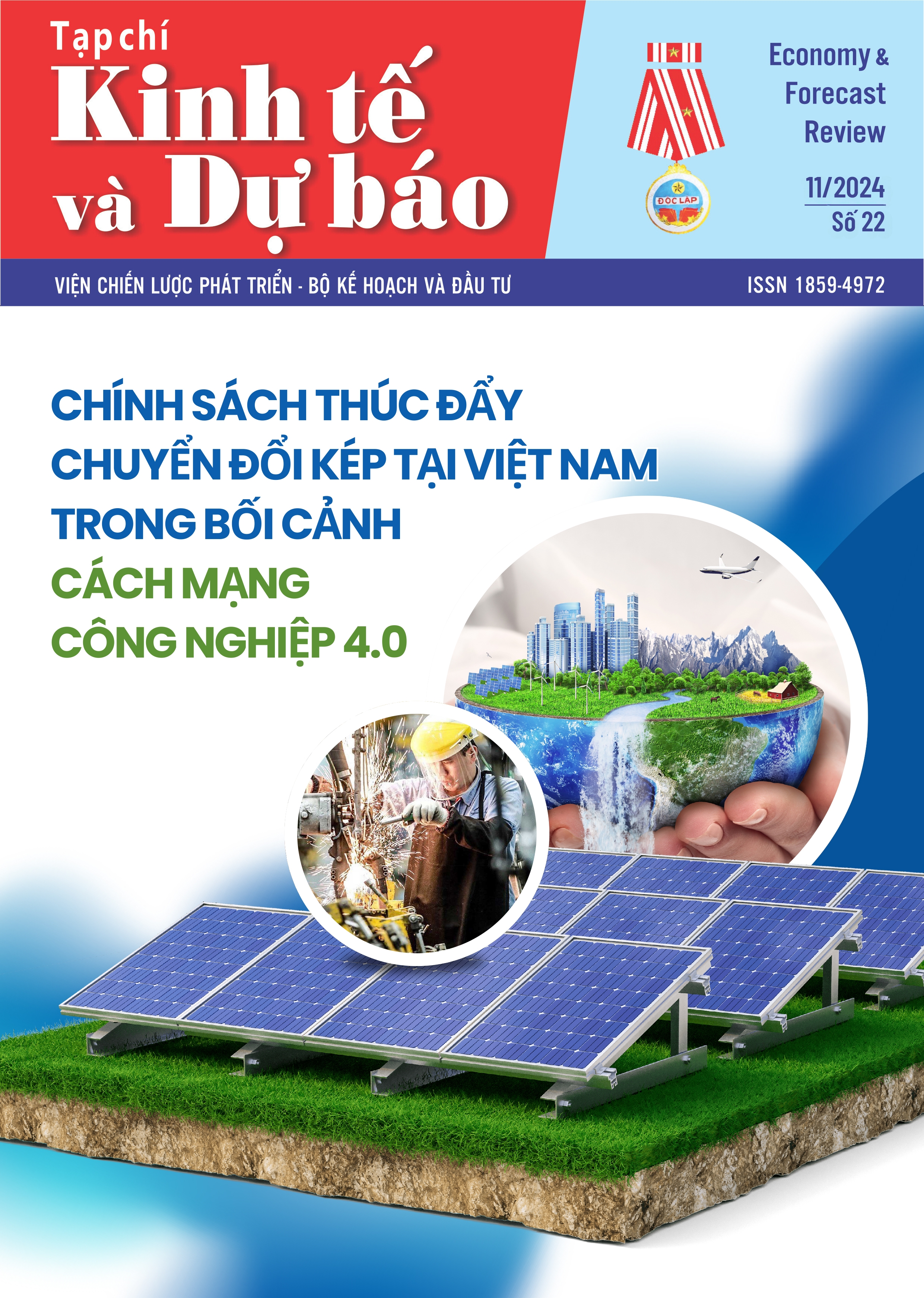 Giới thiệu Tạp chí Kinh tế và Dự báo số 22 (889)