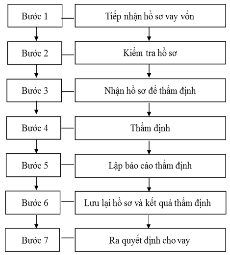 Hoàn thiện quy trình thẩm định tín dụng dự án vay vốn đầu tư của nhà nước
