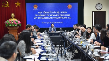 Năm 2022, ASEAN vững vàng trong gian khó