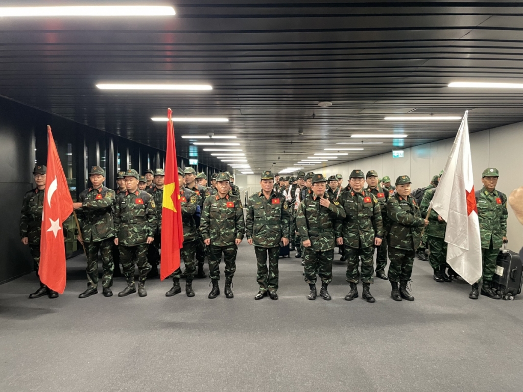 Việt Nam hỗ trợ Thổ Nhĩ Kỳ và Syria khắc phục hậu quả động đất