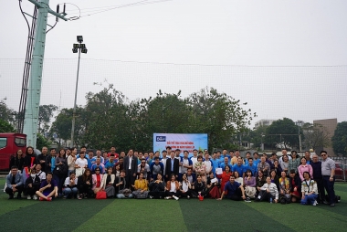 Sôi nổi giải thể thao chào mừng kỷ niệm 60 năm thành lập Viện Chiến lược phát triển