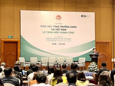 Nâng quy mô kinh tế xanh lên 300 tỷ USD vào năm 2050