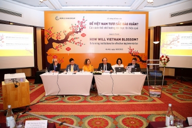 WB: Việt Nam cần cải cách thể chế để không bị lỡ nhịp phát triển