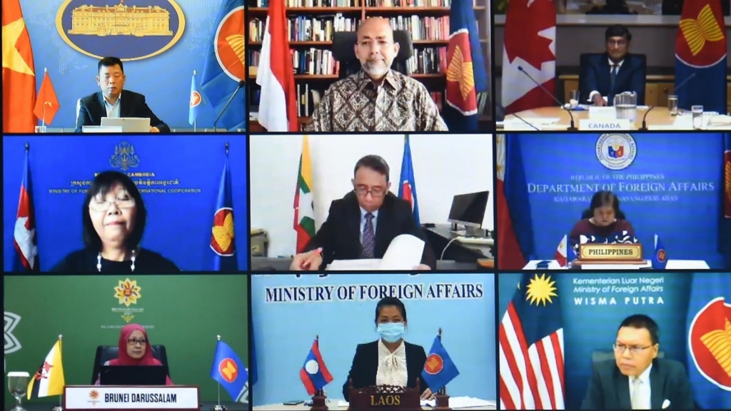 ASEAN - Canada tiếp tục hỗ trợ nhau kiểm soát và đẩy lùi đại dịch