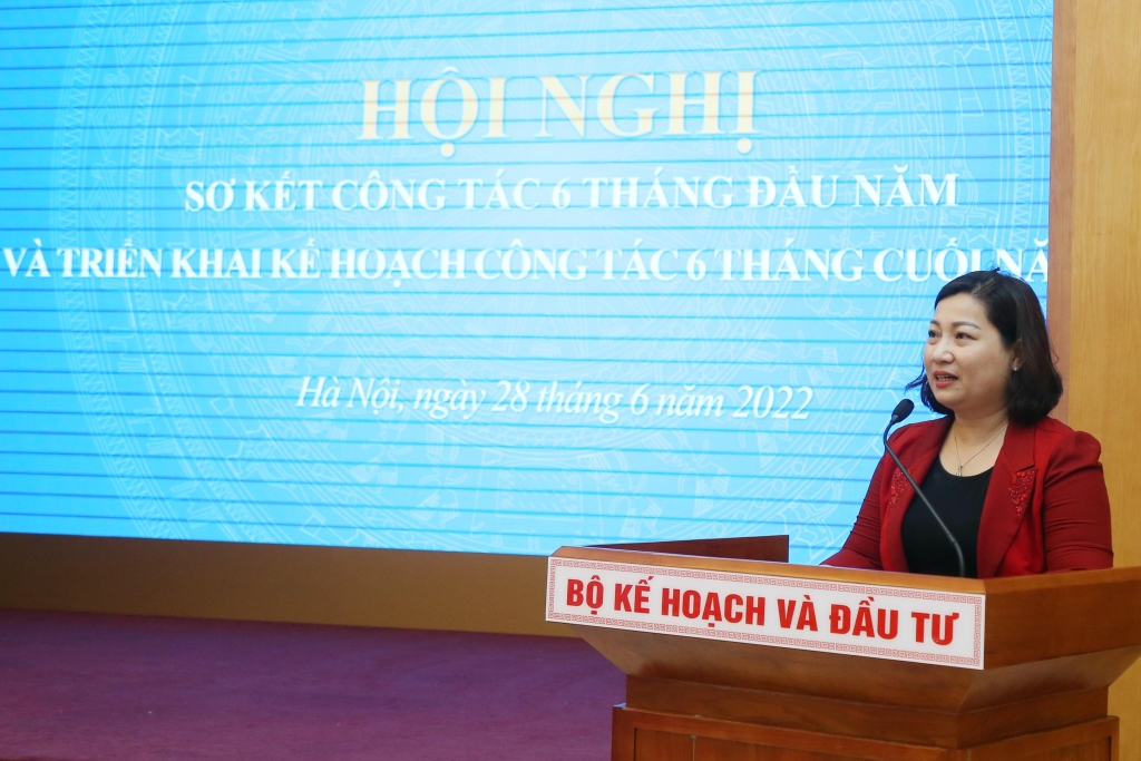 Sơ kết công tác Công đoàn Bộ Kế hoạch và Đầu tư 6 tháng đầu năm 2022