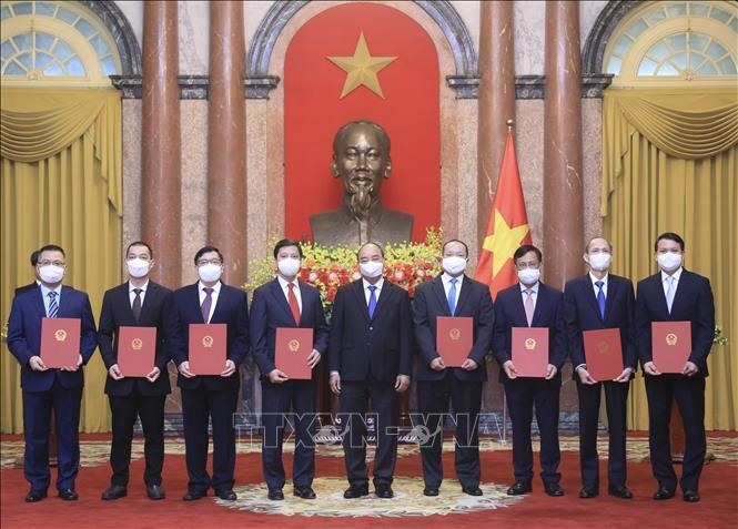 Bổ nhiệm 8 đại sứ, trưởng cơ quan đại diện Việt Nam ở nước ngoài Bổ nhiệm 8 đại sứ, trưởng cơ quan đại diện Việt Nam ở nước ngoài