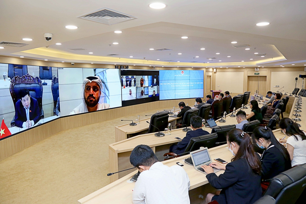 Việt Nam và UAE bàn 4 trụ cột hợp tác, thúc đẩy chuyển đổi số và đổi mới sáng tạo Việt Nam và UAE bàn 4 trụ cột hợp tác, thúc đẩy chuyển đổi số và đổi mới sáng tạo