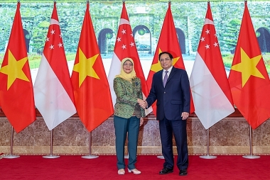 Việt Nam - Singapore tiến tới xây dựng quan hệ đối tác kinh tế số - kinh tế xanh