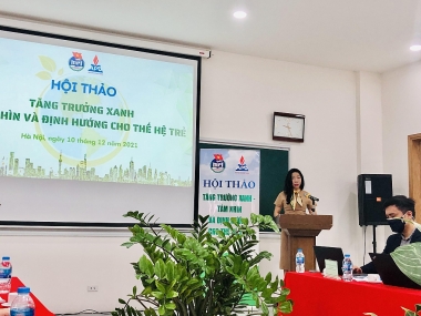 Nâng cao nhận thức của thanh niên Bộ KH&ĐT về tăng trưởng xanh
