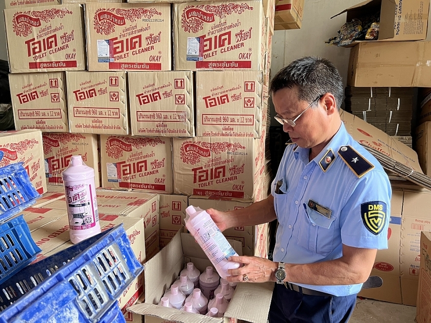 Năm 2023, lực lượng quản lý thị trường đã xử lý vi phạm, thu nộp ngân sách 501 tỷ đồng