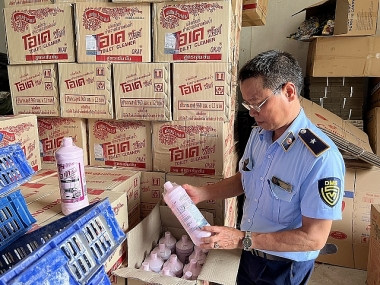 Năm 2023, lực lượng quản lý thị trường đã xử lý vi phạm, thu nộp ngân sách 501 tỷ đồng