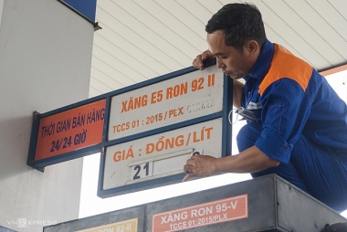 Giá xăng, dầu quay đầu giảm từ chiều nay (ngày 21/2)