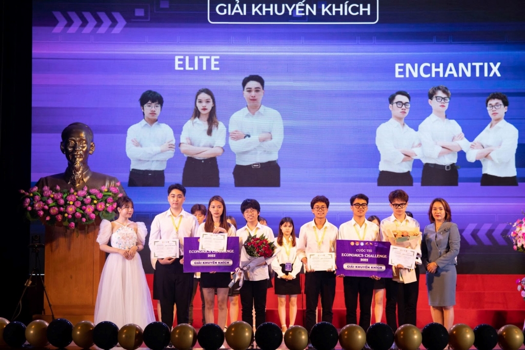 “Bùng nổ” đêm chung kết cuộc thi Economics Challenge 2022 “Bùng nổ” đêm chung kết cuộc thi Economics Challenge 2022