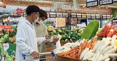 Bán lẻ hàng hóa và doanh thu dịch vụ tiêu dùng đang có mức tăng trưởng cao
