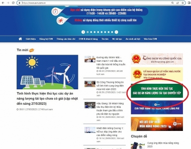 Thủ tục thực hiện các dự án năng lượng tái tạo chuyển tiếp