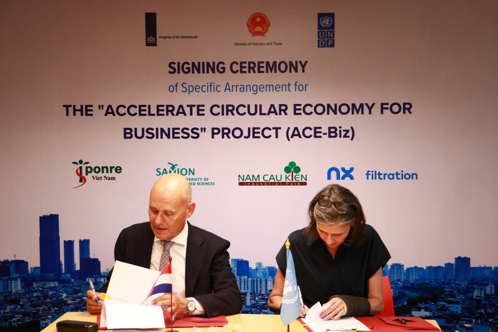 Hà Lan và UNDP hợp tác thúc đẩy kinh tế tuần hoàn cho doanh nghiệp Việt Nam Hà Lan và UNDP hợp tác thúc đẩy kinh tế tuần hoàn cho doanh nghiệp Việt Nam
