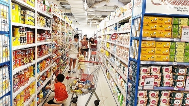 Bán lẻ hàng hóa và doanh thu dịch vụ tiêu dùng tăng trưởng tích cực