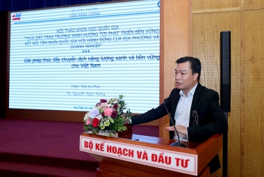 Đảm bảo an ninh năng lượng phải là giải pháp bao trùm trong chuyển dịch năng lượng