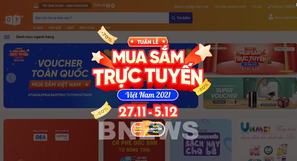 Online Friday 2021: Phát huy lợi thế ứng dụng công nghệ số và thương mại điện tử