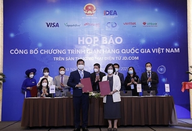 Việt Nam có Gian hàng quốc gia trên sàn TMĐT JD.com (Trung Quốc)