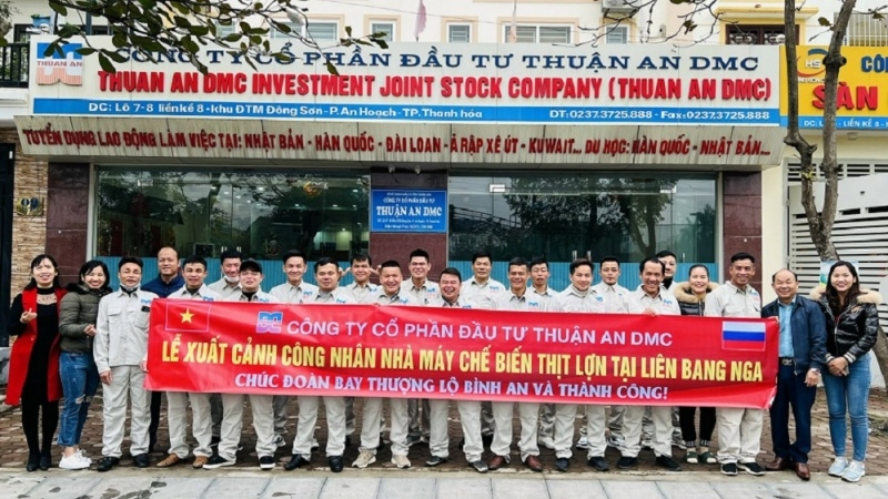 Thanh Hóa là một trong những địa phương dẫn đầu cả nước về số lượng lao động đi làm việc ở nước ngoài theo hợp đồng
