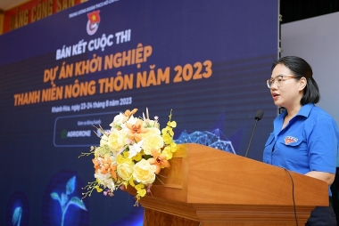 Sôi nổi Bán kết cuộc thi “Dự án khởi nghiệp thanh niên nông thôn” năm 2023 khu vực miền Trung